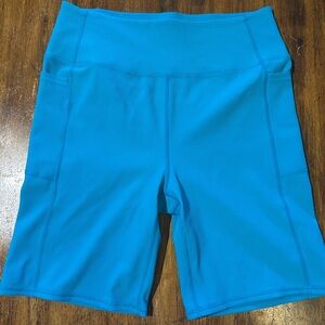Skechers Women's Vibrant Blue Bike Shorts